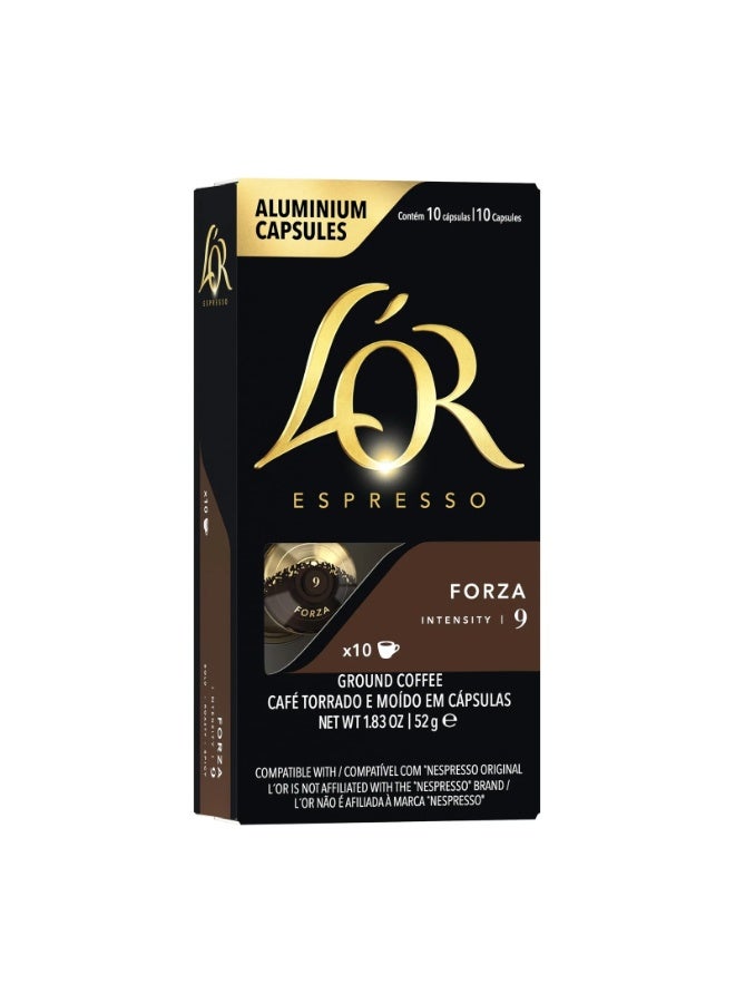 L'or lor espresso forza 10 capsules - Image 1