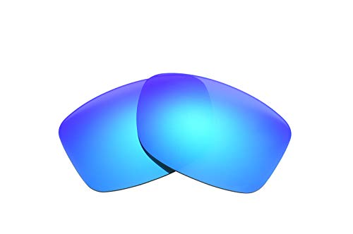NicelyFit عدسات بديلة مستقطبة NicelyFit لنظارات Oakley Jupiter Squared (مرآة زرقاء جليدية) - Image 3