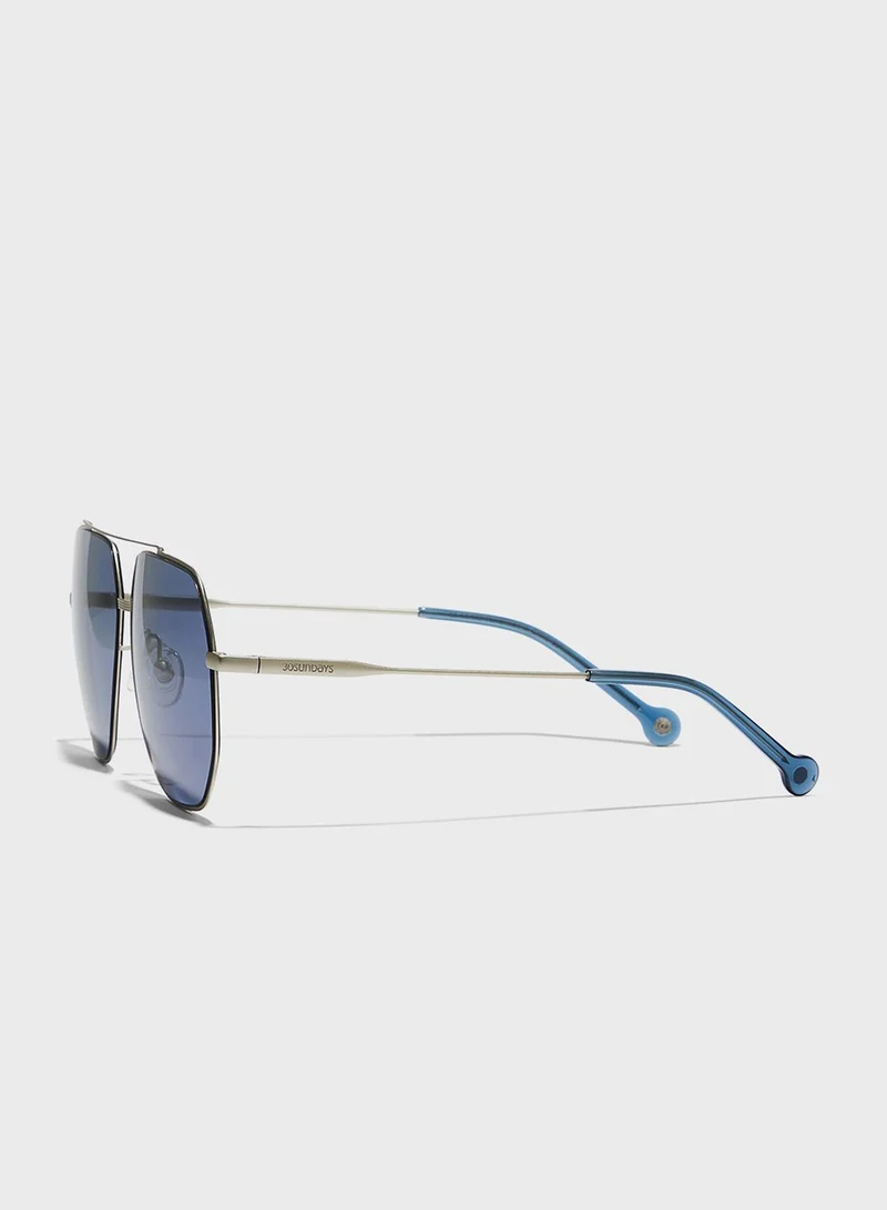 30Sundays Hot Shot Aviator Sunglasses