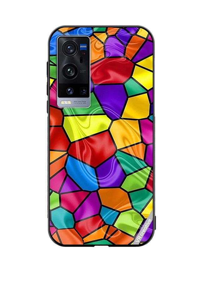 VR CREATIVE Protective Case Cover For Vivo X60 Pro Plus Mix Color Design Design Multicolour - Image 1
