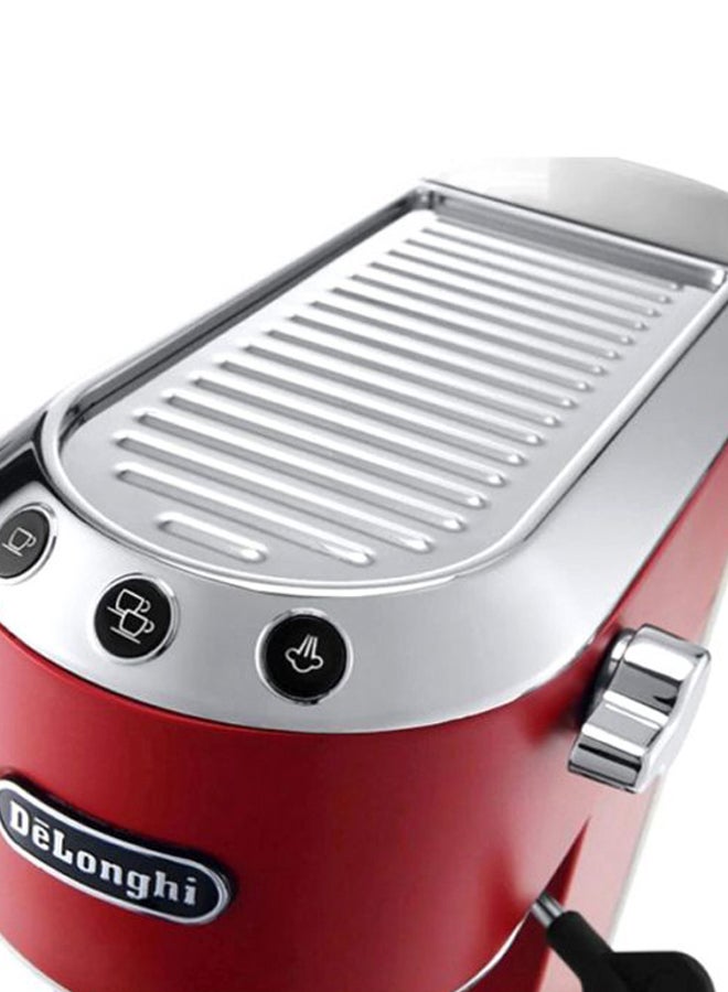 ديلونجي ماكينة صنع قهوة الإسبرسو ديديكا 1.1 L 1350 W EC685.R أحمر - Image 4
