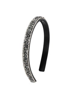 Wecoe Rhinestone Headband Women Comb Headband With Teeth Bling Sparkly Beaded Headband Non Slip Fashion Hair Band Birthday Holiday Homecoming Hair Accessories For Women Girls Gifts  - Image 1