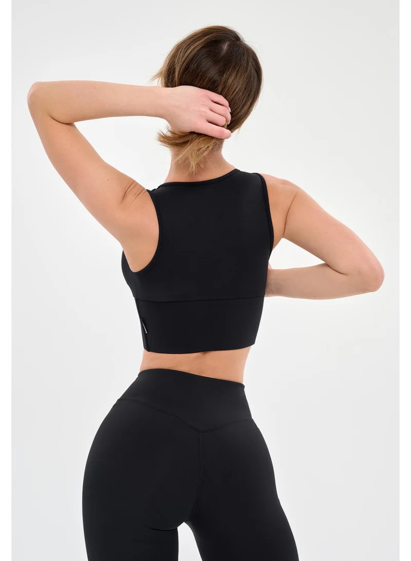 Bona Fide Top Go Black Go Sports Bra for Women for Women | Best Price UAE
