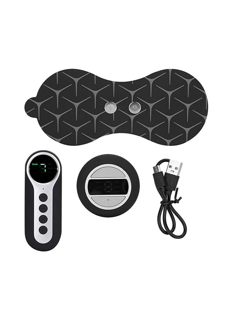EMS Mini EMS Wireless Portable Rechargeable Massager Patch Sticker With Remote Control Digital Display  - Image 3