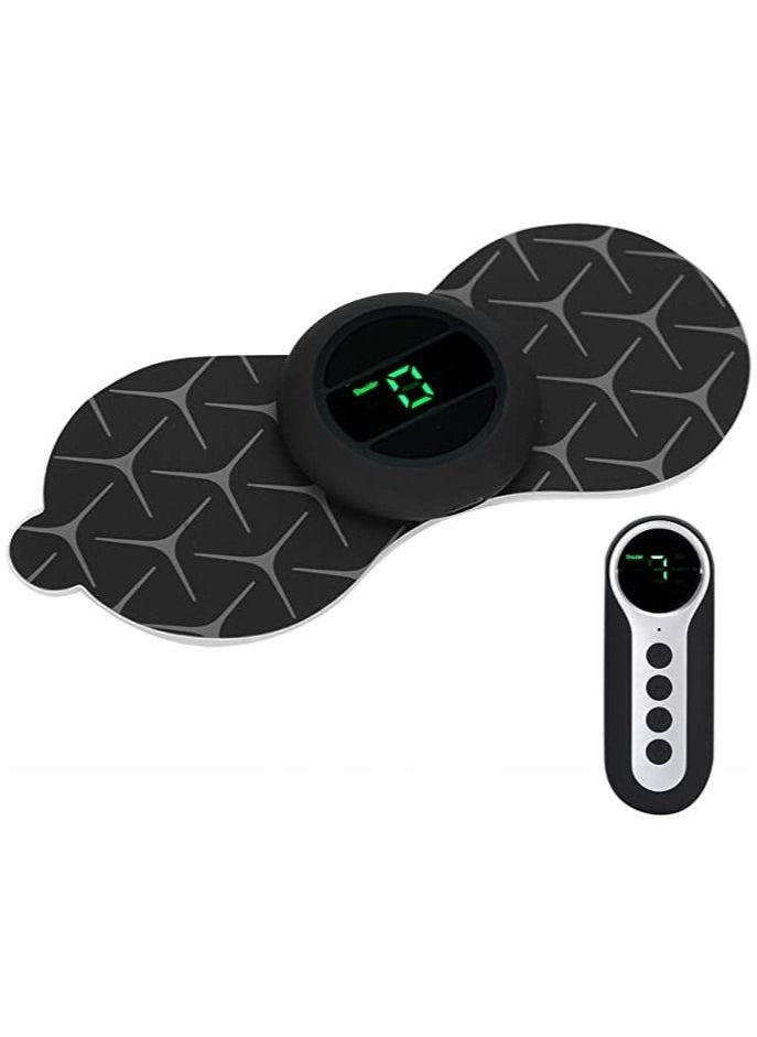 EMS Mini EMS Wireless Portable Rechargeable Massager Patch Sticker With Remote Control Digital Display  - Image 1