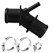 KPALAG Radiator Upper Hose Connector Coolant Pipe Adapter Compatible with Toyota RAV4 2009 2010 2011 2012 Replace 165710V020 165710V020 1605736011 1605736011 - Image 2