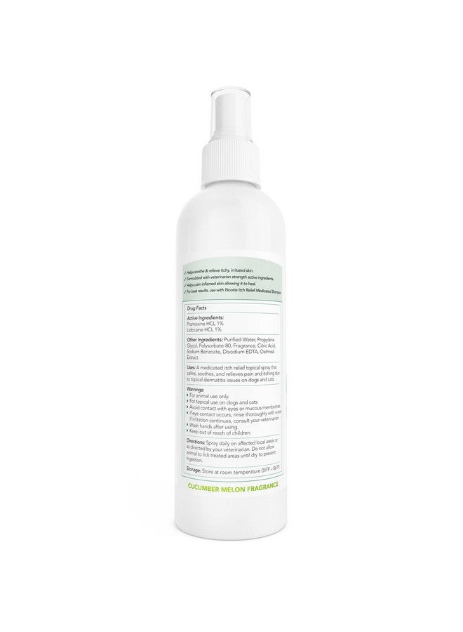 nootie Nootie Medicated Anti-itch Spray, Itch Relief & Skin Care for Dogs & Cats, Formulated for Veterinarians, Sold in over 10,000 Clinics & Stores Worldwide, 8 fl oz - Image 2
