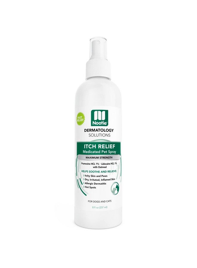 nootie Nootie Medicated Anti-itch Spray, Itch Relief & Skin Care for Dogs & Cats, Formulated for Veterinarians, Sold in over 10,000 Clinics & Stores Worldwide, 8 fl oz - Image 1