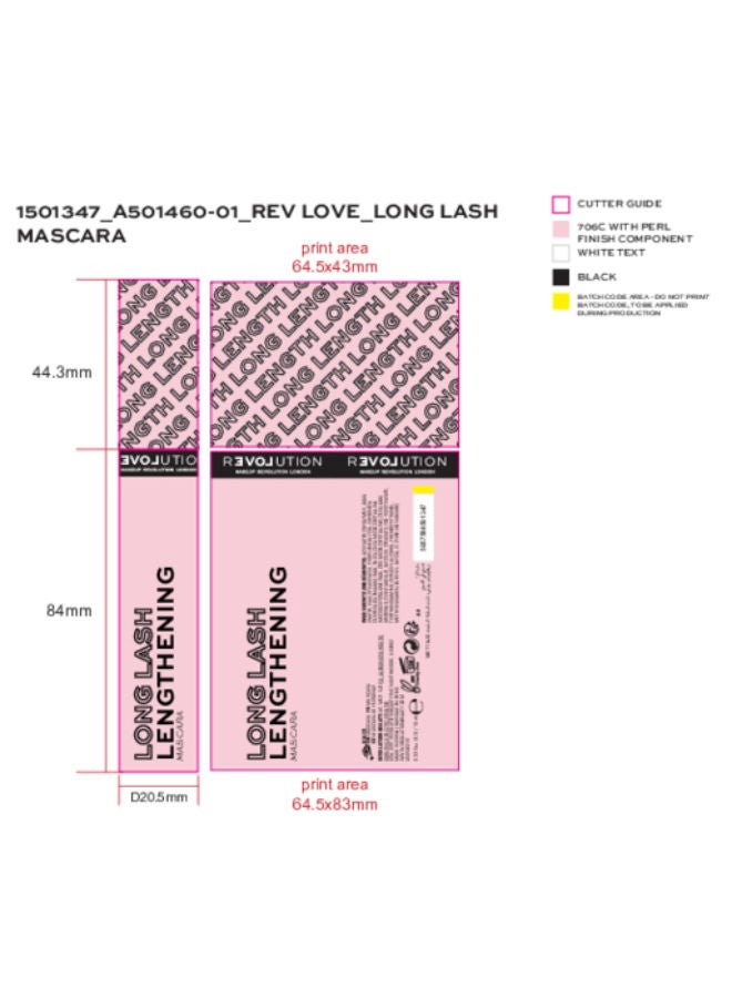 REVOLUTION ريفوليوشن ريلوف ماسكارا لإطالة الرموش - Image 5