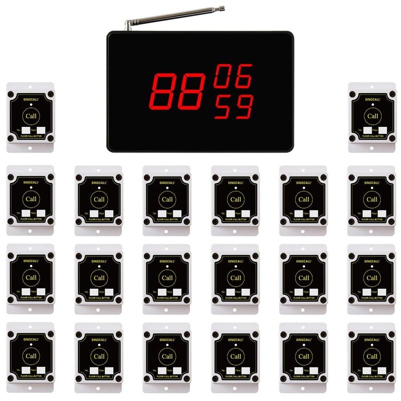 SINGCALL Wireless Construction Site Calling System for Calling Elevator Wireless Service System Storage Battery Can Last 5 Hours - Image 2