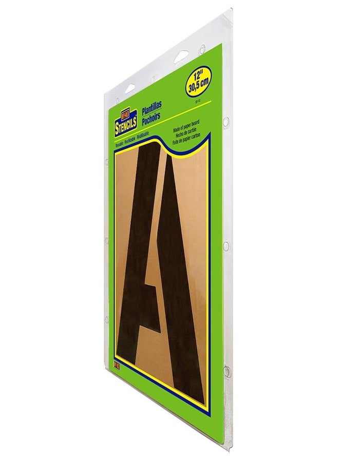 HY-KO Products ST-3 Number & Letter Stencils, 3 Inch, Tan - Image 5