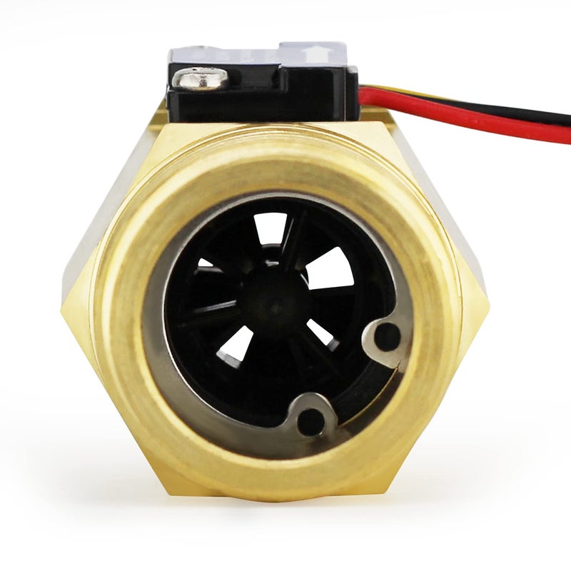 DIGITEN G1" Male Thread Water Flow Hall Sensor Switch Flowmeter Counter 2-50L/min - Image 3