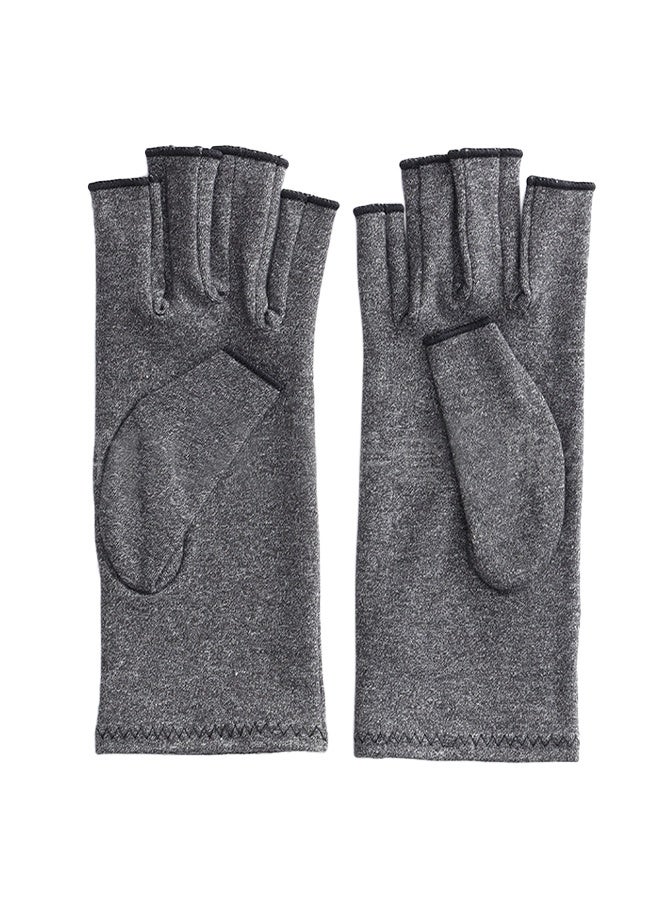 Half-finger pressure gloves with knuckle protection - Image 2