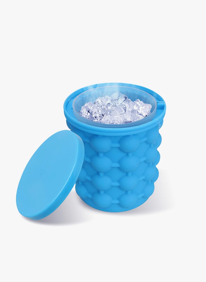 إيفريتش ماكينة صنع مكعبات الثلج على شكل دلو لون أزرق 400جرام - Image 2