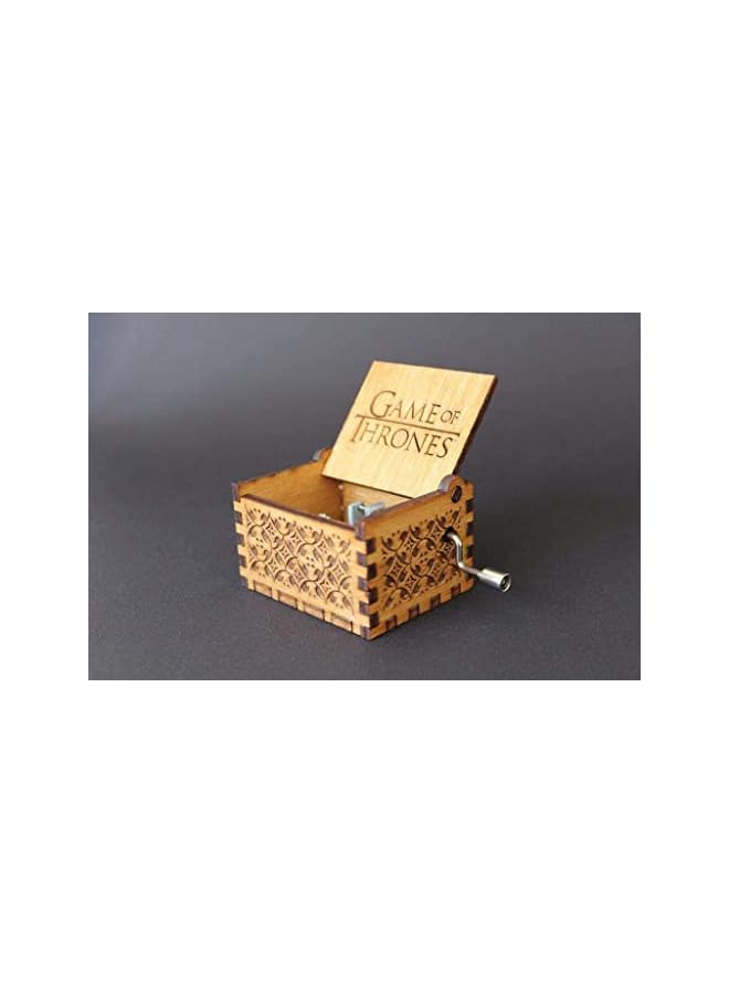 Zaboon Of Thrones Classic Mini Wooden Music Box - Image 2