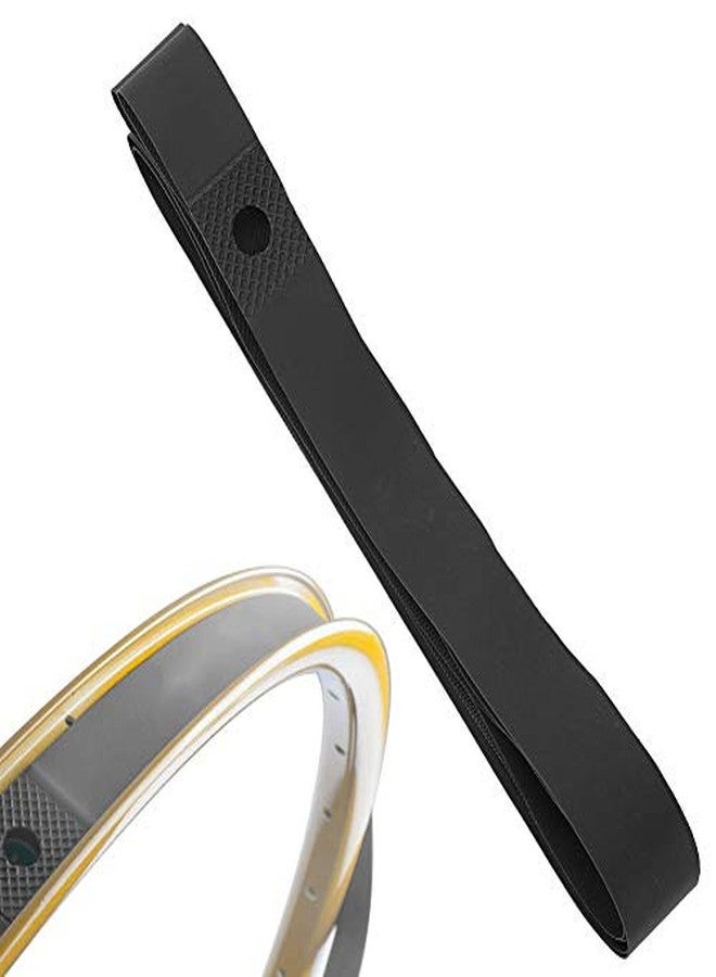 VGEBY1 Bike Tire Rim Tape, PVC Tyre Liner Bike Puncture Proof Belt to Protection Tire Tyre(20 inch-Black) - Image 5