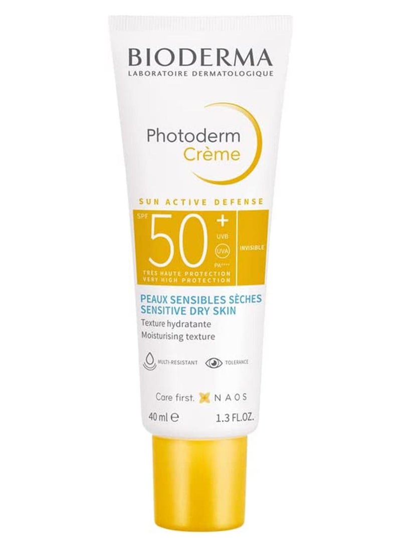 Bioderma Photoderm Cream SPF 50+ White 40ml - Image 1