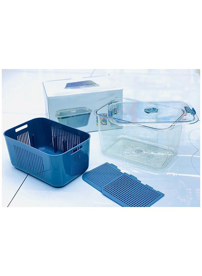 Yameem Fridge Organizers and Storage Kitchen Organizer,Drain Basket for Refrigerator (Medium) - Image 1