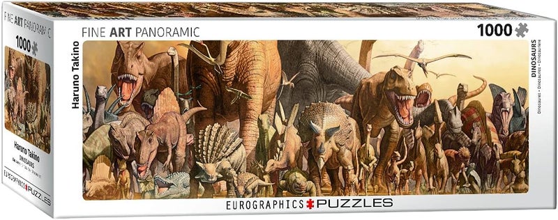 EuroGraphics Dinosaurs by Haruo Takino 1000Piece Puzzle - Image 1