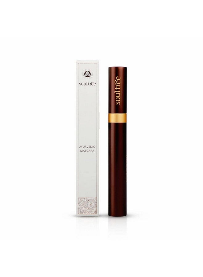 SOULTREE Ayurvedic Mascara - Brown | Ayurvedic Formulation, Lightweight, Strengthens & Promotes Lash Growth - 6Gm - Image 3