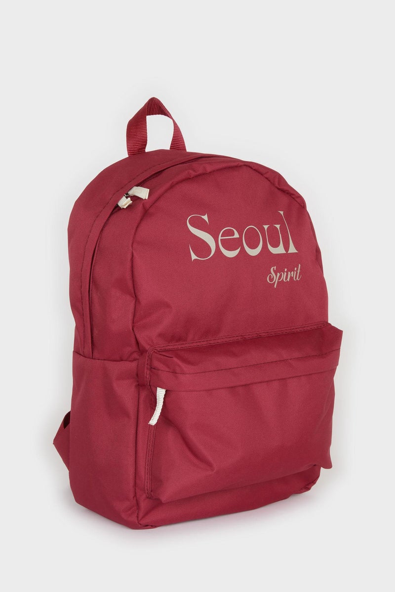 DeFacto Red Woman Backpack Casual - Image 3