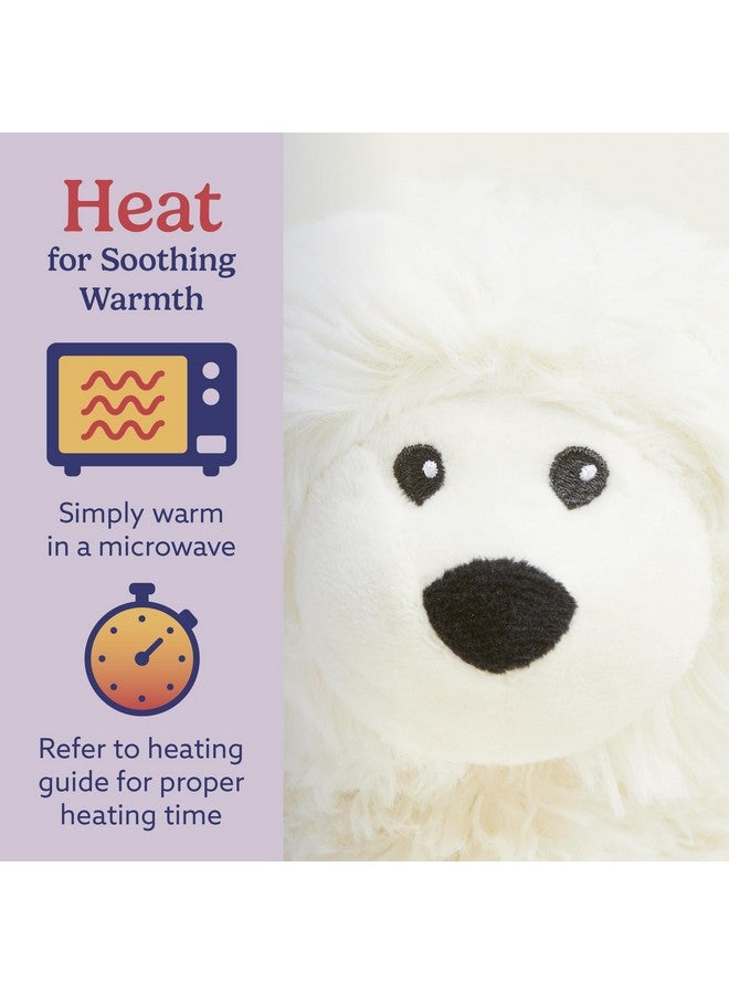 warmies Junior Microwavable & Weighted Stuffed Animals, Sheep - Heated Stuffed Animal Plushie for Warmth & Comfort - Cute Soft Plush Toys for Adults & Children (Boys, Girls, Babies & Toddlers) - Image 4