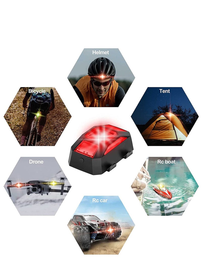 Drone Strobe Lights, FAA Anti-Collision Lighting Light Night Flight with 4 Colors for DJI Mini 3 Pro/Air 2S/Air 2/Mavic Mini/Mavic Pro/FPV/Holy Stone Quadcopters Accessories - Image 4