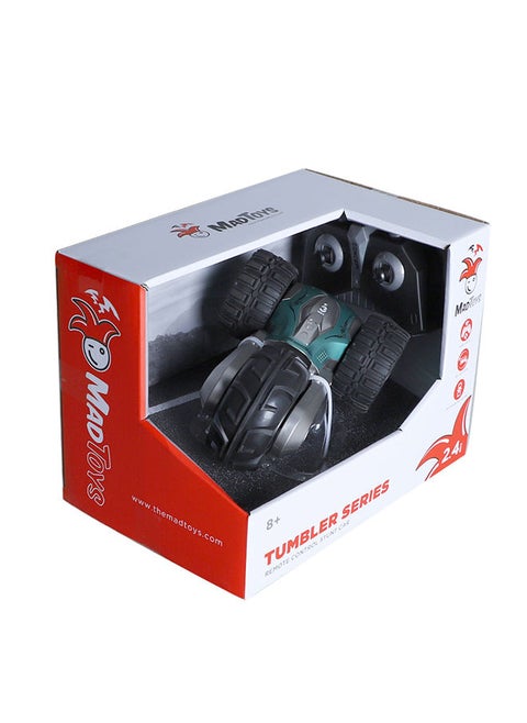 Tumbler Series Remote Control Stunt Car - Insane Silver