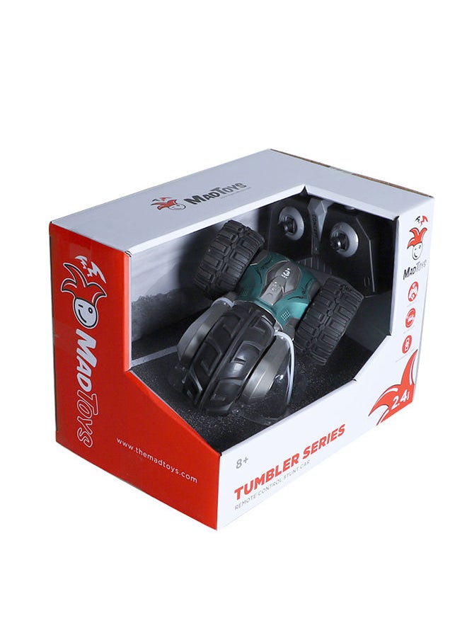 Tumbler Series Remote Control Stunt Car - Insane Silver