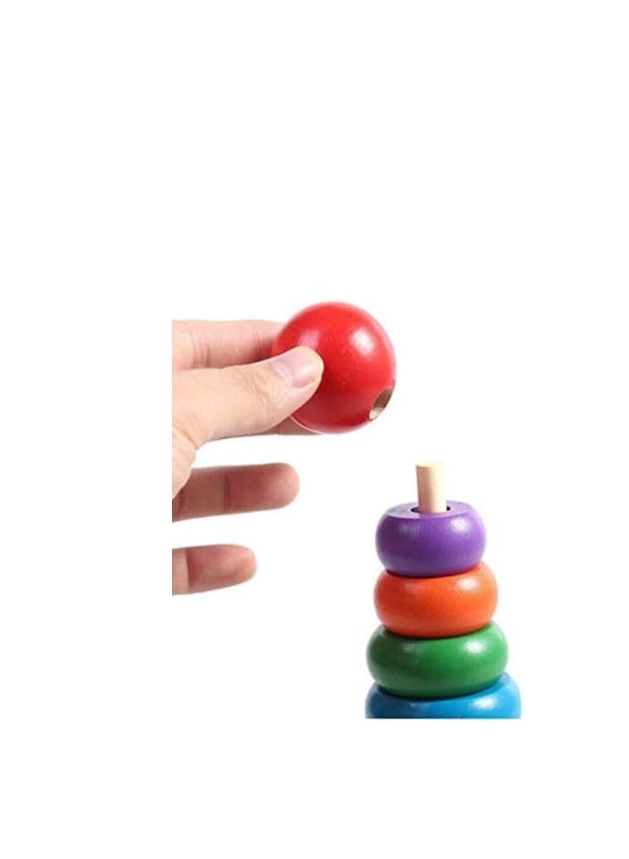 Early Learning Stacked Rings Game for Kids  - Image 2