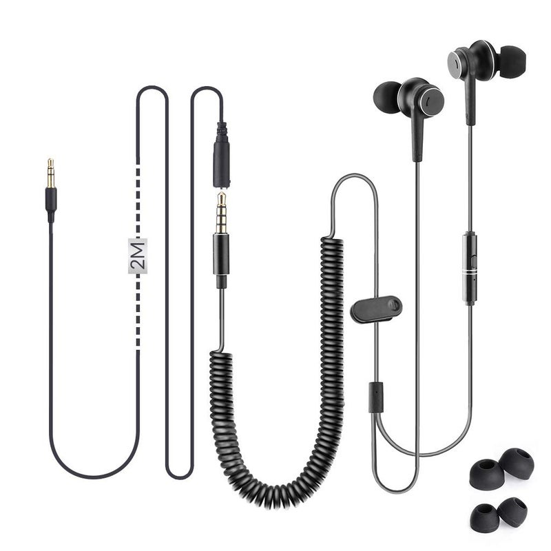 Avantree HF027 - Headphones for TV with LONG CORD Earbuds - Image 1