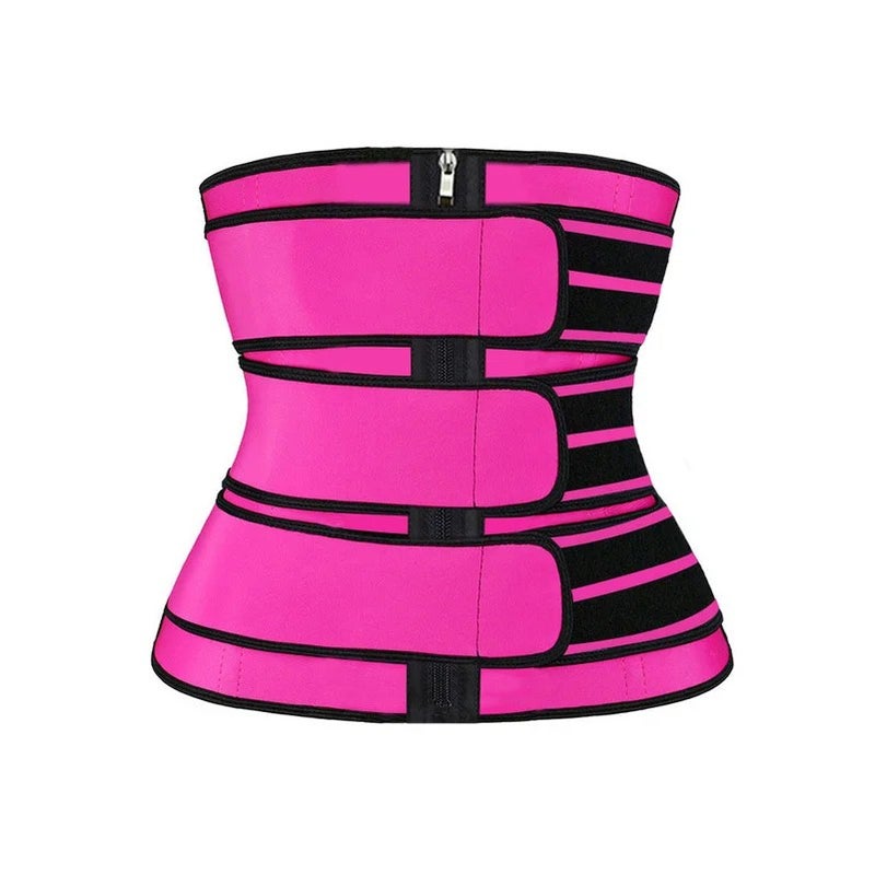 Bluejw Women's Slim Tummy Control Waist Trainer Belt - Polyester Latex Body Shaper - Colombian Girdle Waist Trimmer Band - Image 1
