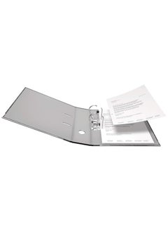 Amest 10 Piece A4 Box File Lever Arch File Suitable For A4 Documents 80mm Spine Label Metal Finger Hole  - Image 2