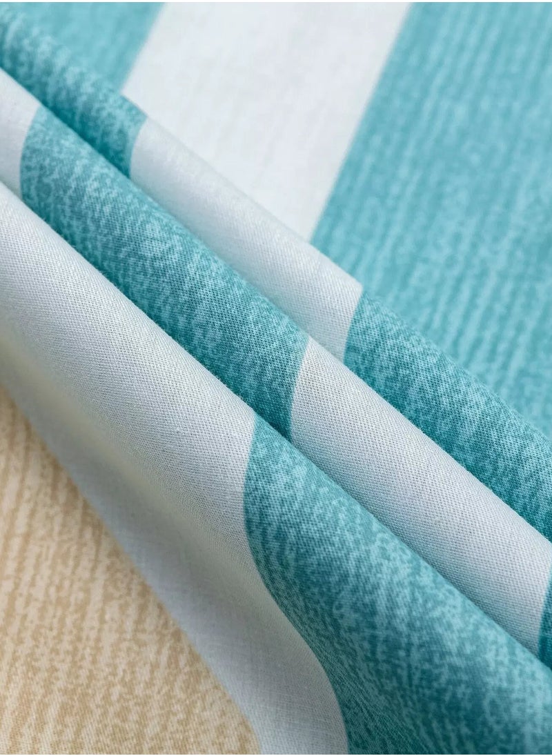 Generic Striped Pattern Fitted Sheet  - Image 2