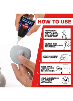 Loctite 1363589 6 Ultra Gel Control Super Glue 4G Bottles Case Of 6  - Image 2