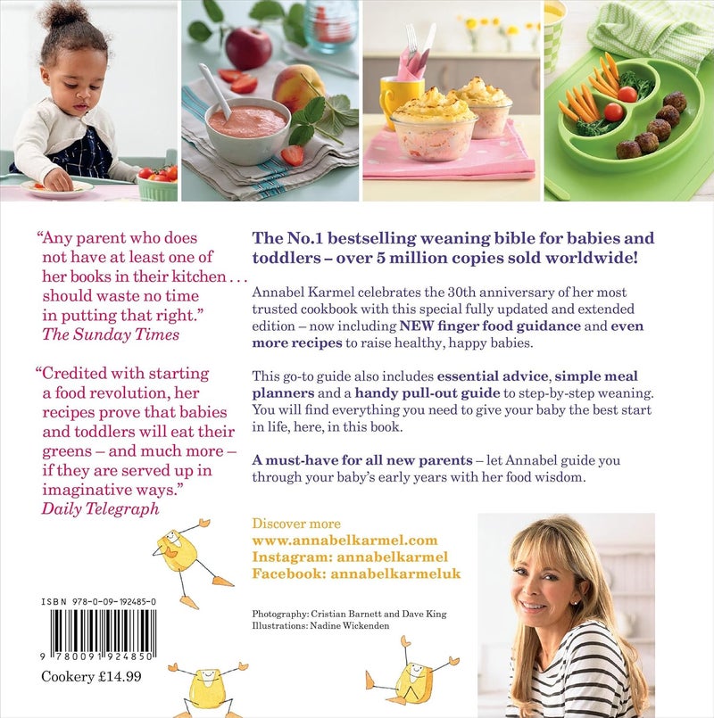 Annabel Karmel’S New Complete Baby & Toddler Meal Planner: No.1 With New Finger Food Guidance & Recipes: 30Th Anniversary Edition - Image 2