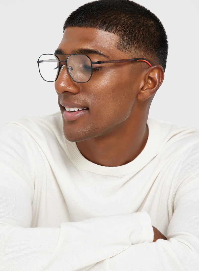 Robert Wood Anti Blue Lens Angular Laptop Optic Glasses