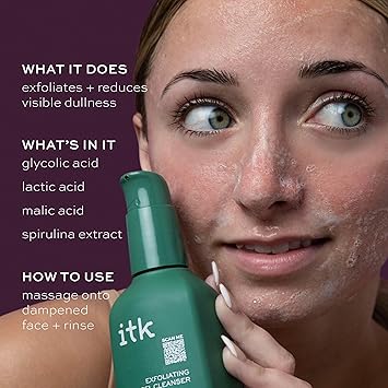ITK Exfoliating Gel Cleanser by ITK for Unisex 5 oz Exfoliating Gel - Image 2