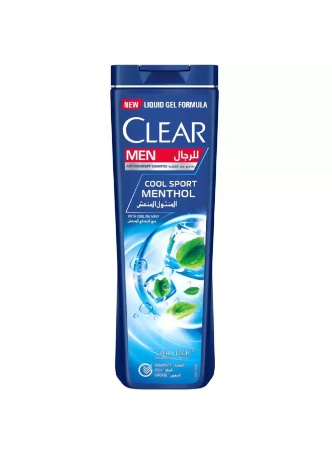 Clear Men Cool Sport Menthol Anti-Dandruff Shampoo with Cooling Mint- 350ml