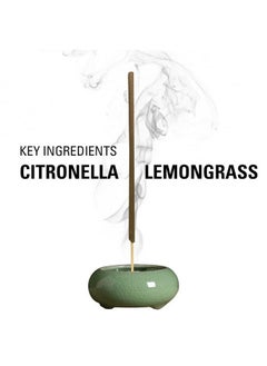 Coleman Citronella Incense Sticks Deet Free With Natural Citronella And Lemongrass 100% Plant Based 100% Biodegradable Up To 1.5H Burn Time Per Stick 14 Sticks  - Image 4