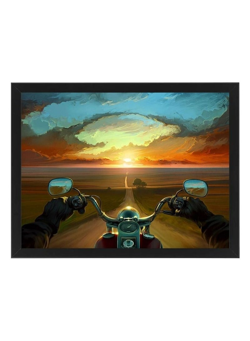 RKN Digital Wall Art Poster Frame Land Of The Winds 21X30 cm - Image 1