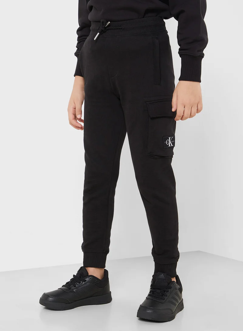 Calvin Klein Jeans Kids Logo Sweatpants