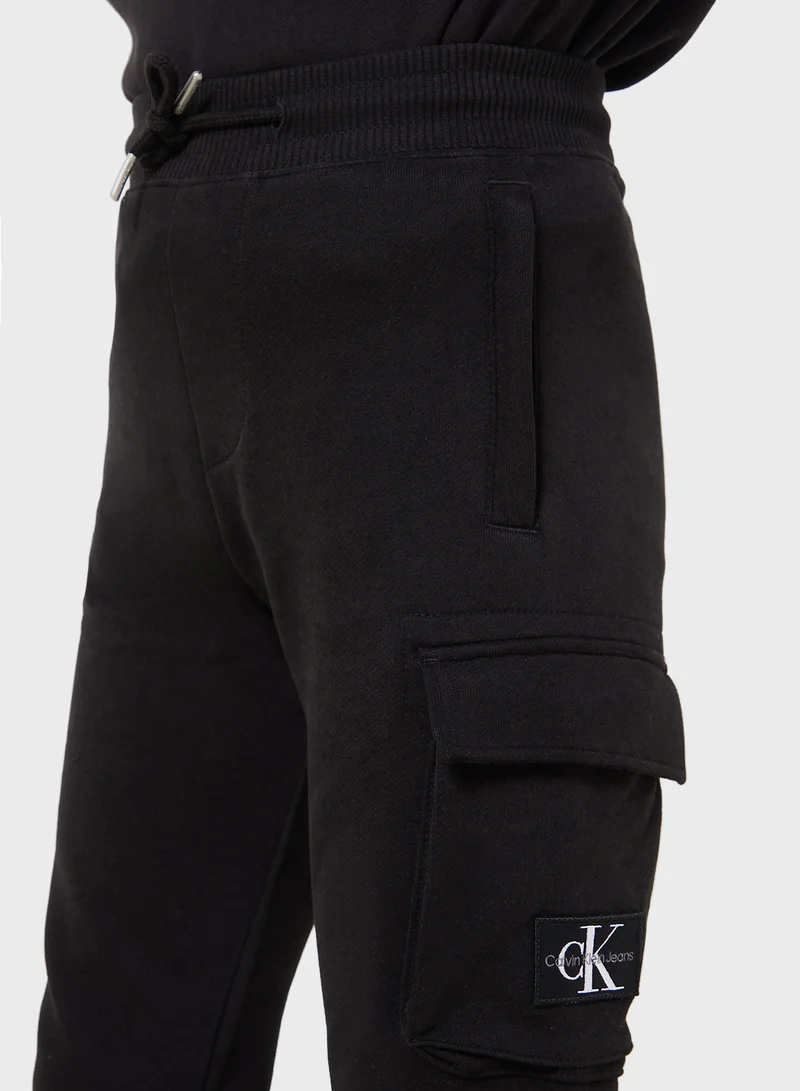 Calvin Klein Jeans Kids Logo Sweatpants