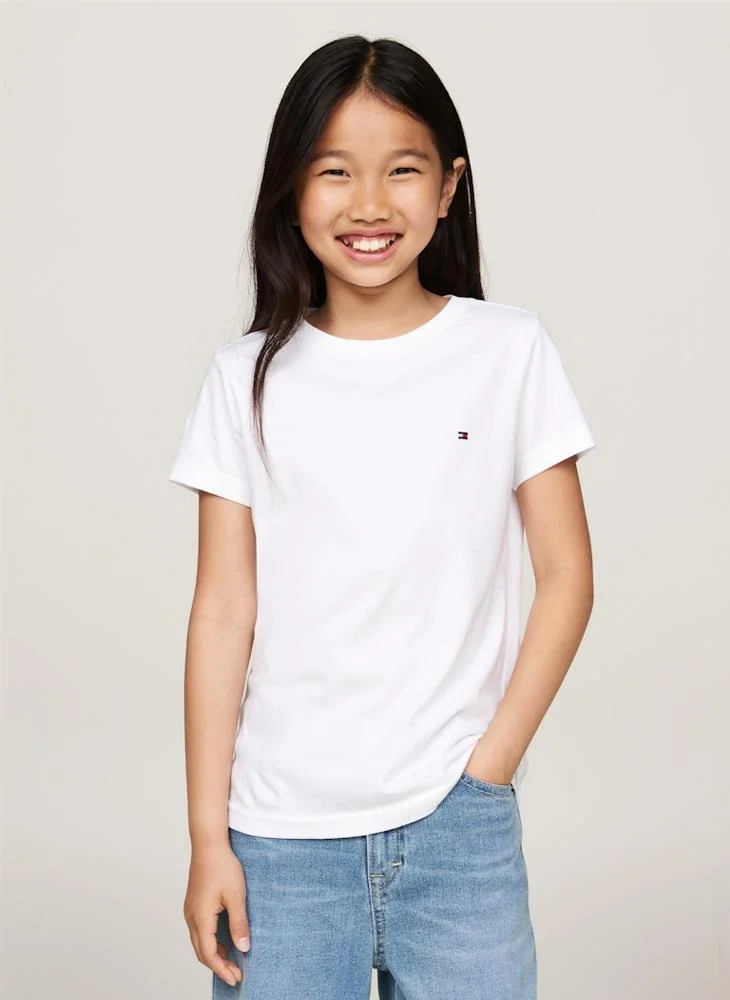 TOMMY HILFIGER Kids 2 Pack Crew Neck T-Shirt