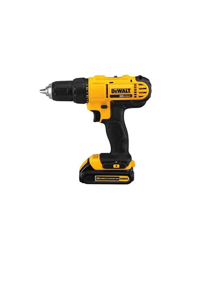 DEWALT Cordless Drill Driver, 18V 1.5Ah with 2 Battery & Charger, DCD771S2-B5  - Image 1