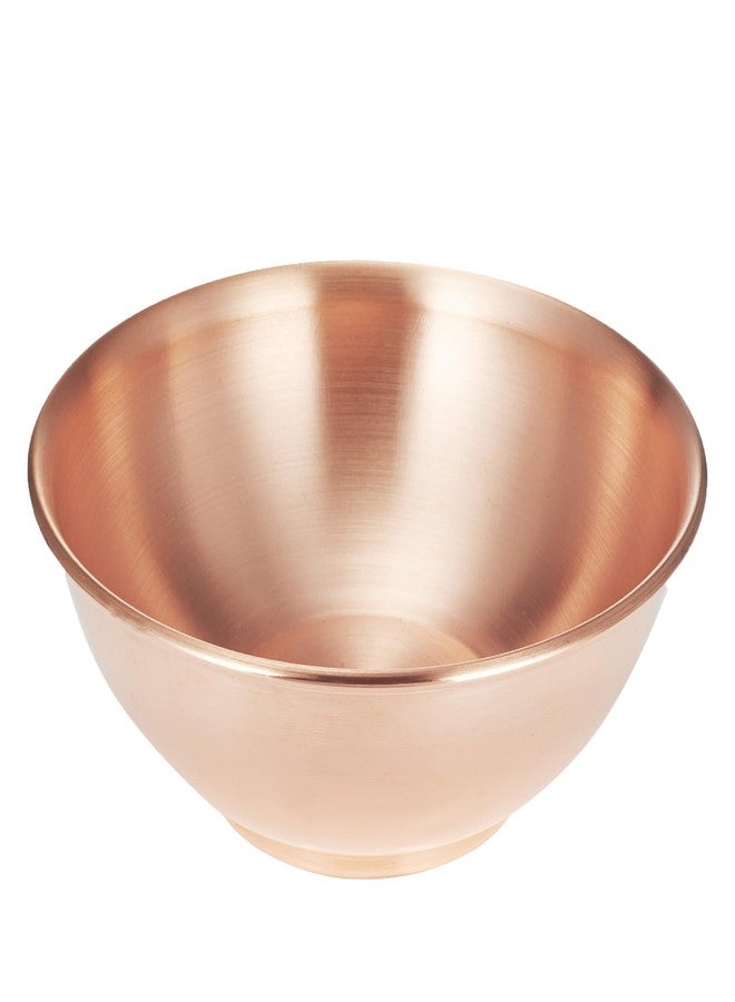 YOIHOJET 8''Pure Copper Bowl, 99.99% Copper Bowl for Kitchen, Coppers Mixing Bowls for Salad, Egg Beating, Pure Coppers Bowls for Family Friends - Image 1