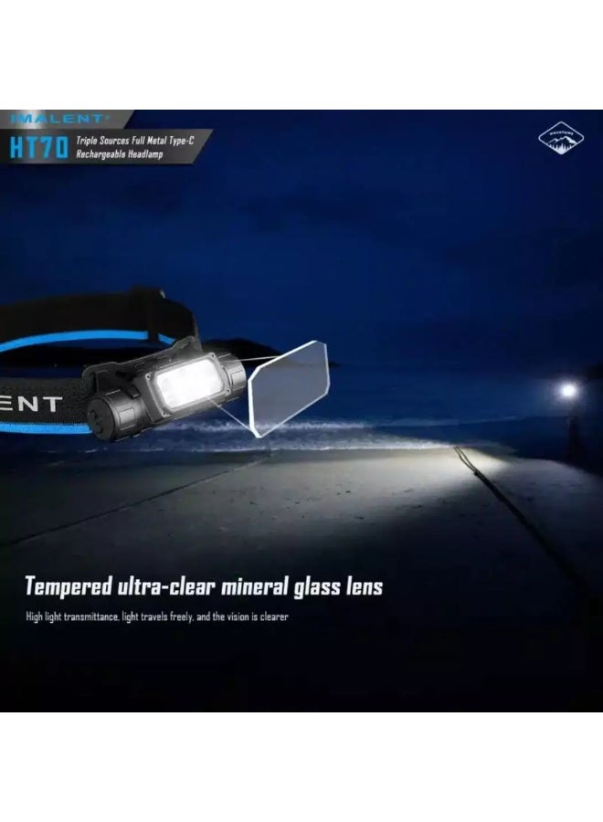 IMALENT HT70 Headlamp | 5000mAh | 349m Range 3500 Lumens - Image 4