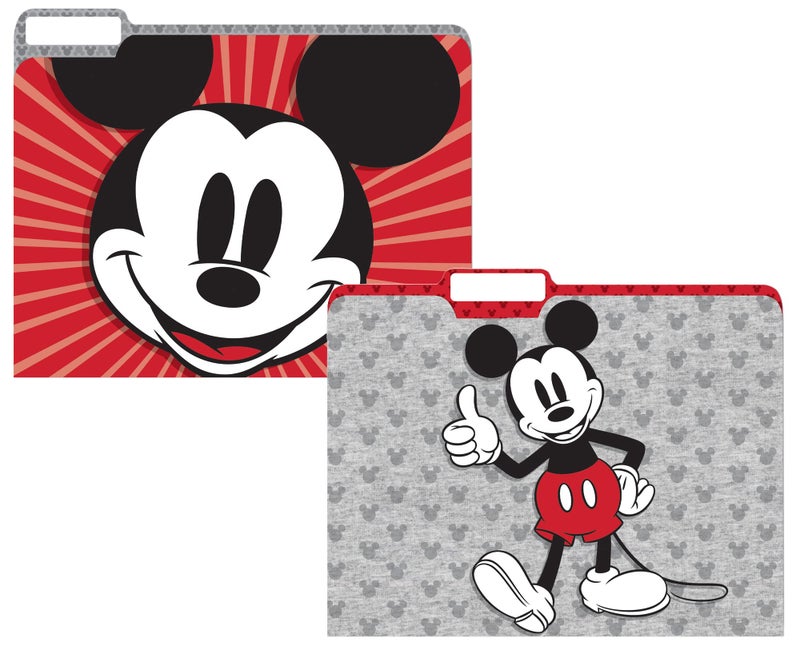 Eureka Mickey Mouse Throwback File Folders, Pack of 4 - Image 2