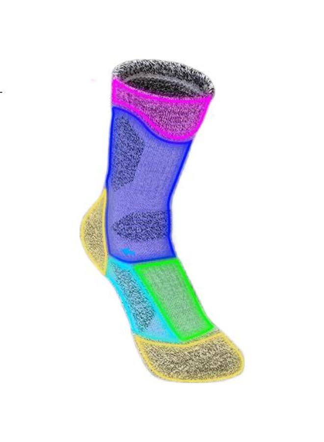 TFO Outdoor Socks, Durable Sports Socks, Breathable Hiking Socks, Mountain Climbing Socks 2202217, Women'S Orange - Image 2