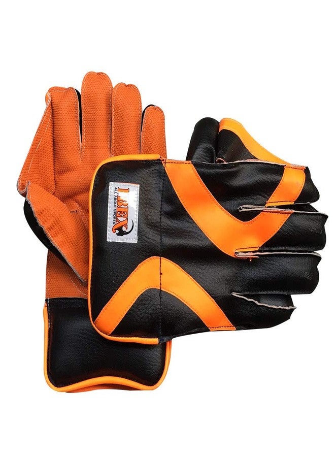 JetFire Ibex College Wicket Keeping Gloves (Men, Orange) - Image 1